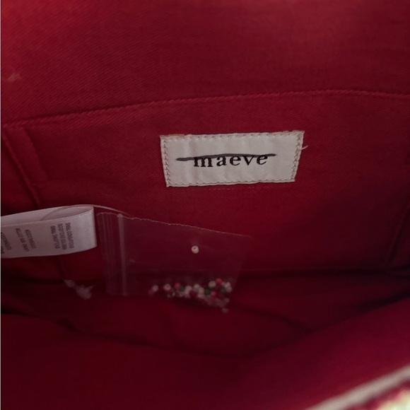 NWOT Maeve The Fiona Beaded Bag: Resort Edition - Picture 7 of 14